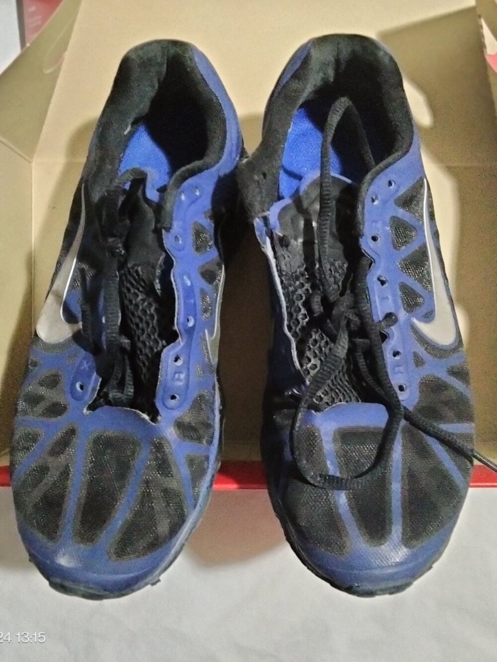 Nike Air Max+ 2011 Binary Blue Black Imperial Men's Size 8 (429889-400)